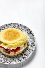 Traditional homemade batbout