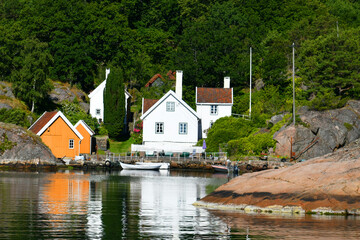 Norway. A resort city Kristiansand. The sixth-largest city in Norway.