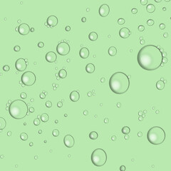 Abstract water bubbles background and Digital Paper