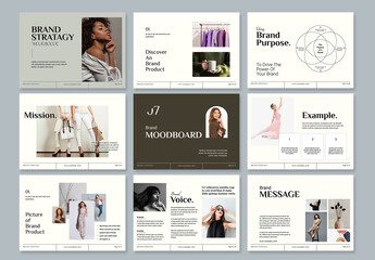 Brand Strategy Workbook Template