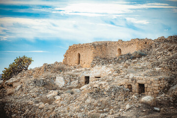 ruins of an old castle