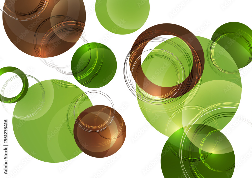 Poster abstract luxury background with circular geometric pattern. element of modern circular overlapping l