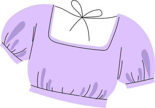 Crop Top Shirt Fashion Clothing And Accessories Clipart