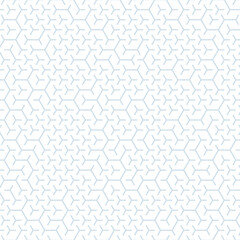  Hexagonal Maze pattern abstract illustration