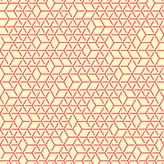  Hexagonal Maze pattern abstract illustration