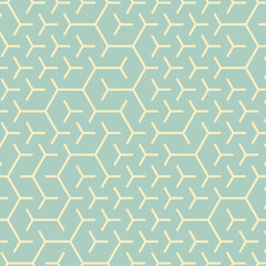  Hexagonal Maze pattern abstract illustration