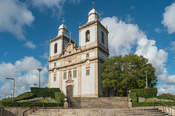 Main Church of Ovar is located in the city center. Portugal