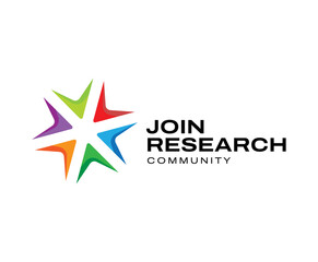 Abstract Arrow Shape Association Logo Design Template