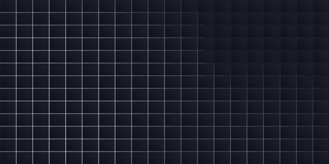 White light and blue square background