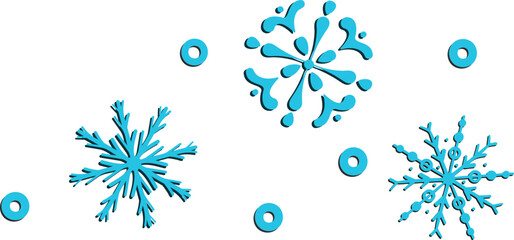 Snowflakes Vector