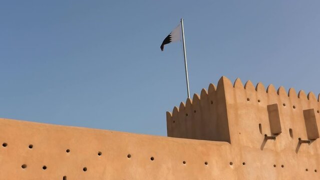 Al Zubara Fort in the North of Qatar offers an opportunity to explore a historic military fortress, surrounded by a desert landscape in the Persian Gulf.