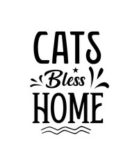 Obraz premium Funny Cat SVG Bundle, Cat SVG, Kitten SVG, Cat lady svg, crazy cat lady svg, cat lover svg, cats svg, kitty 