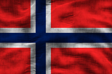 Fototapeta premium National flag of Jian mayen. Background with flag of Jian mayen