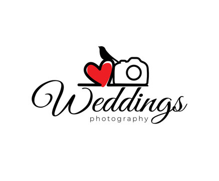 Wedding Photography Business Logo Design Template
