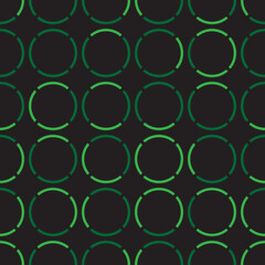 Abstract background with circles seamless pattern vector for wall modern design or fabric shirt or gift wrapping papers and pastel color wallpaper or grid line background.