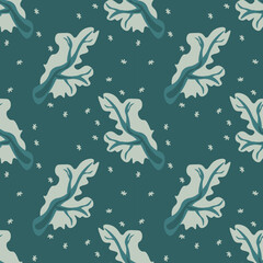Seamless foliage pattern