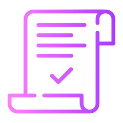 contract gradient icon