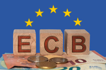 ECB, European Central Bank, (symbol picture)