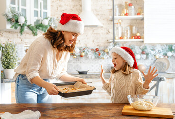 Cooking Christmas cookies