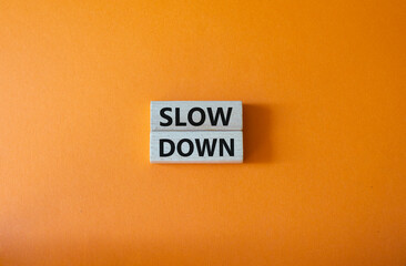 Our story symbol. Wooden blocks with words Our story Beautiful orange background. Business and Our story concept. Copy space.