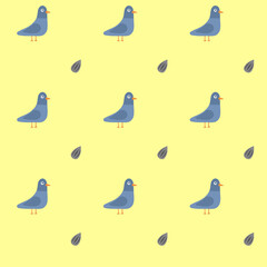  pattern with birds