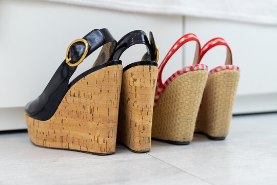 Wholesale Heavy-Soled Roman Sandals with Wedge Heels and Hemp Rope - China  Sandals and Shoes price | Made-in-China.com