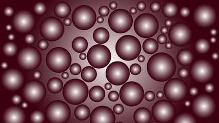 Background with purple circles Illustration design texture