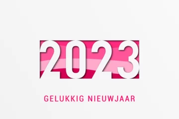 Tapeten 2023 - gelukkig nieuwjaar 2023 © guillaume_photo