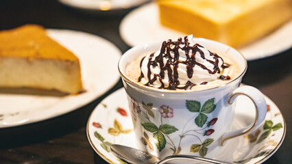 喫茶店のコーヒー
