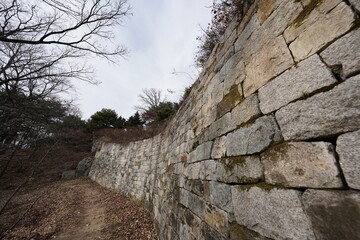 韓国　ソルボン公園の風景(イチョン)