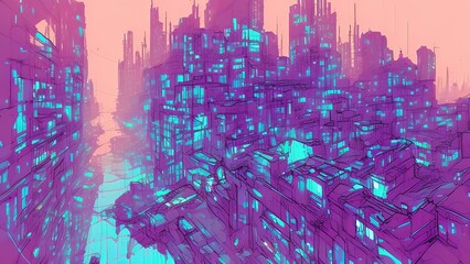 abstract background with splashes