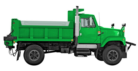 Green Dump Truck