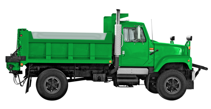 Green Dump Truck