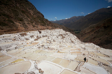 Maras salt mines in Peru.
