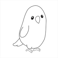 cartoon bird