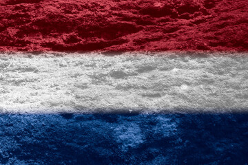 netherlands flag texture as background