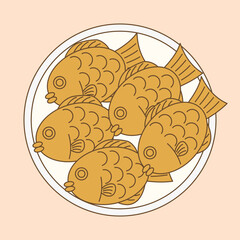 Hand Drawn Flat Design Doodle Japanese Food