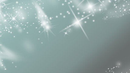 Christmas and New Year background with shining stars 