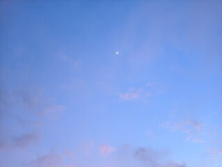 blue sky with clouds