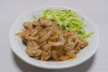 豚生姜焼き