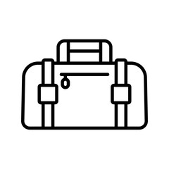 Clothes bag icon. sign for mobile concept and web design. vector illustration