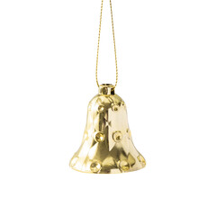 Bell decoration cutout, Png file.