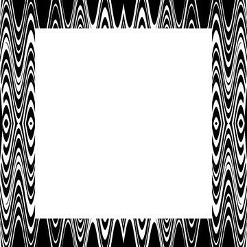 black and white frame, vector, background template