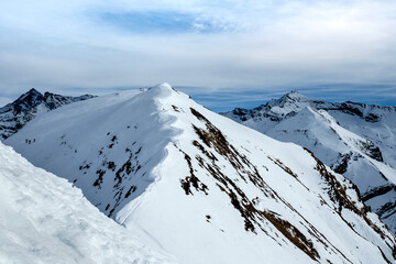 Winterpanorama im Hochgebirge