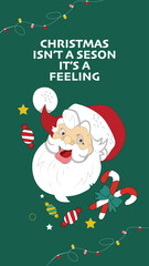 Shanta Cluse wish for Happy Christmas Day