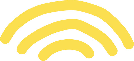 Obraz premium curved border shape