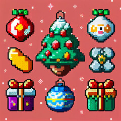 Pixel Art Christmas