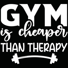 gym is cheaper than therapy