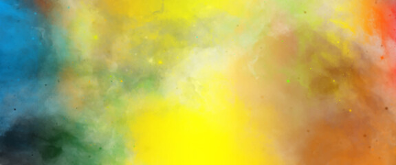 abstract watercolor background. watercolor paper texture background, colorful sunset or easter sunrise sky. colorful watercolor grunge. abstract watercolor hand painted background. multi color grunge.