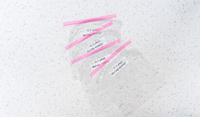 Frozen shrimp scampi meal prep